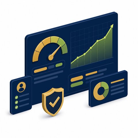 Illustration zu SCHUFA-Score und Online Casino